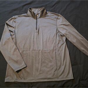 Tommy Bahama Men's Charcoal Zip-Up Sweater Mens XL